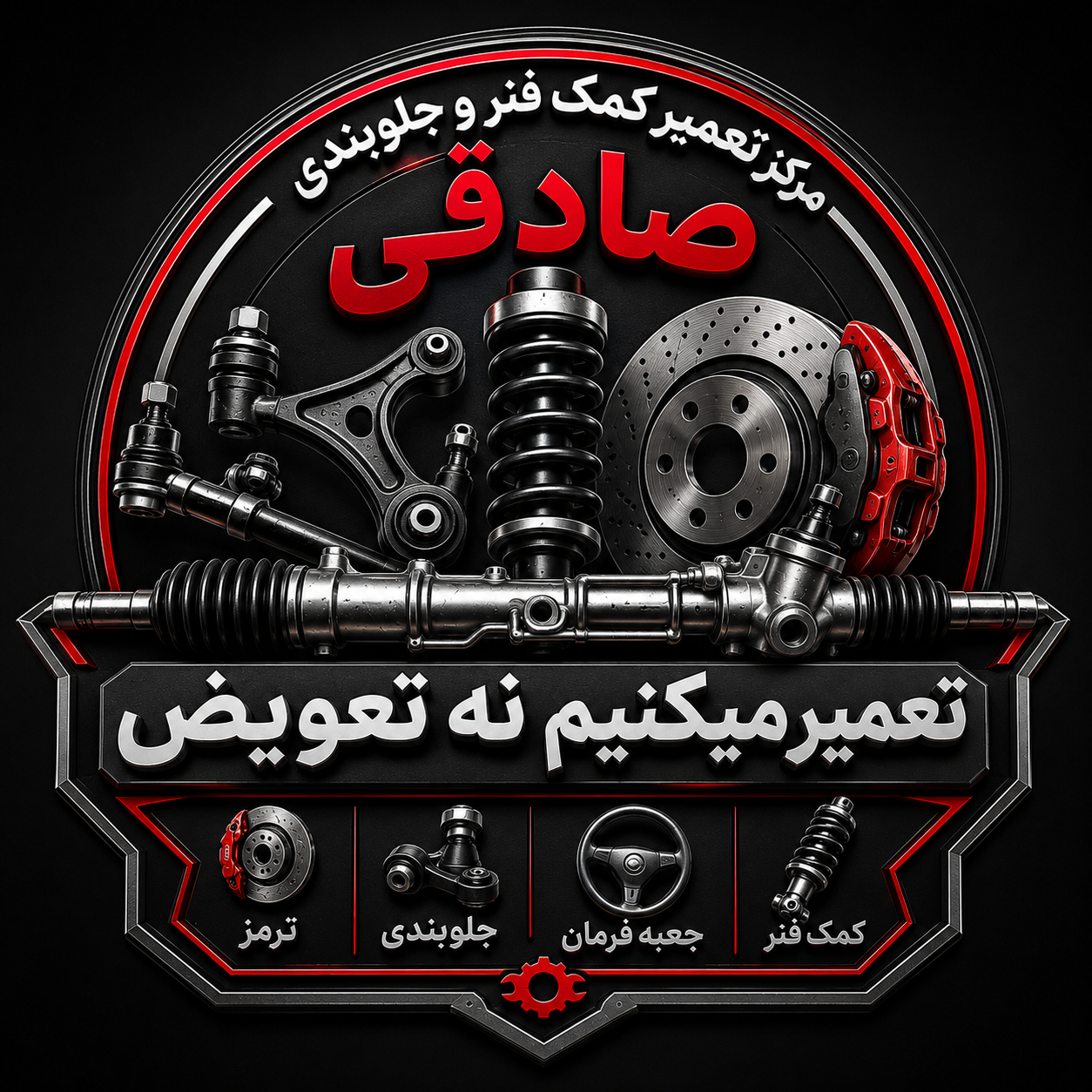 کمک فنر سازی صادقی در خرم آباد